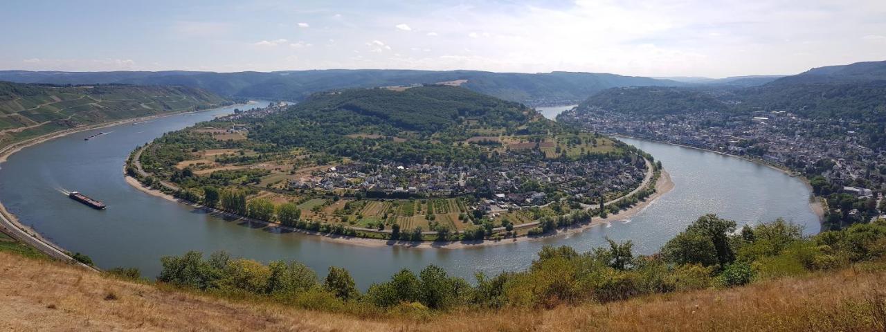 Penthouse Im Historischen Fachwerkhaus Mit Grosser Dachterrasse An Zentralster Lage Boppard Exterior photo