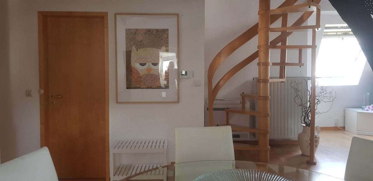 Penthouse Im Historischen Fachwerkhaus Mit Grosser Dachterrasse An Zentralster Lage Boppard Exterior photo
